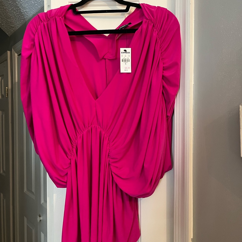 NWT Express Drape Blouse